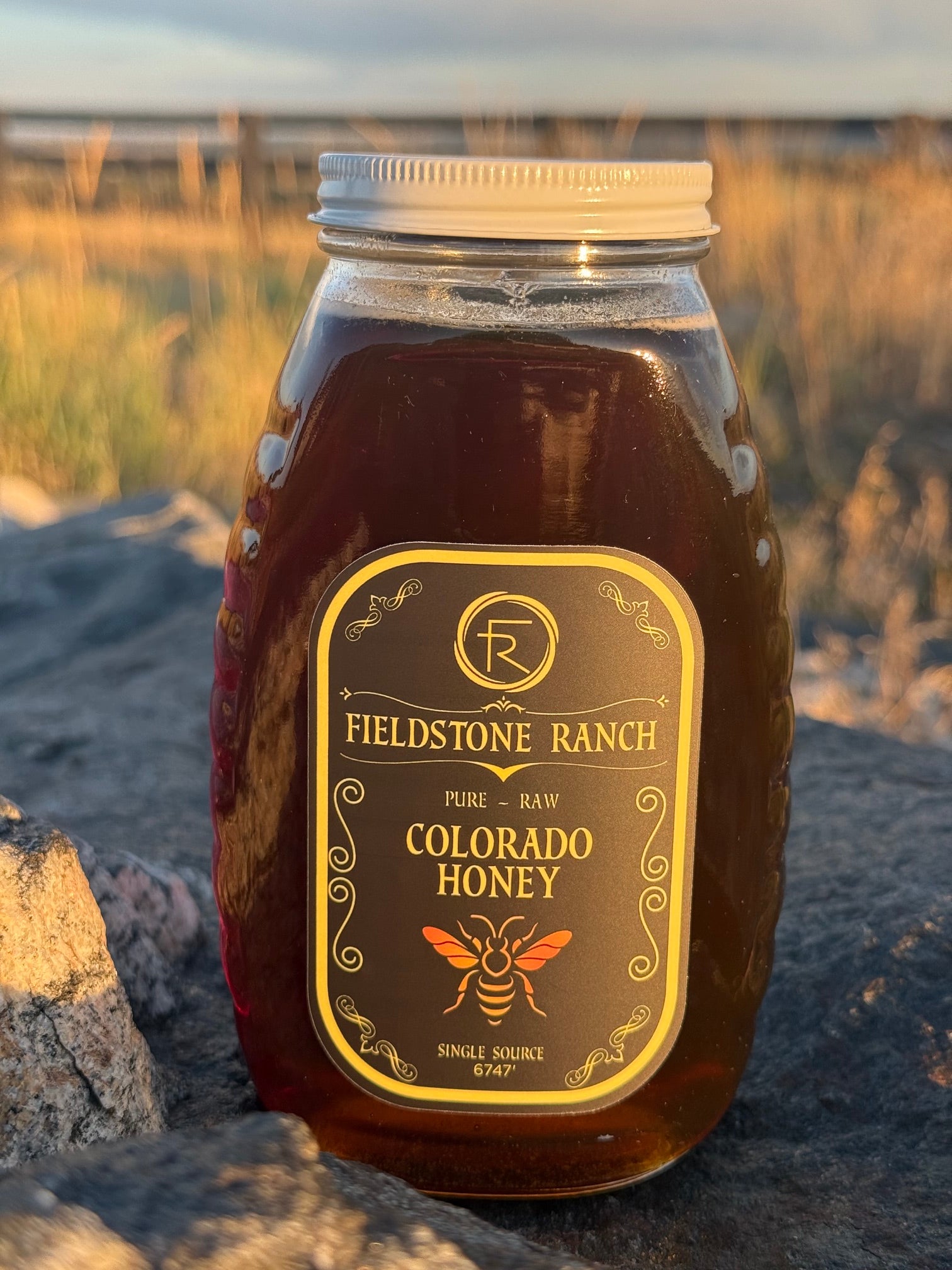 Fieldstone Ranch Honey - 32 oz Jar