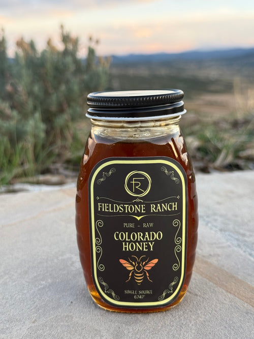 Fieldstone Ranch Honey - 8 oz Jar - SOLD OUT